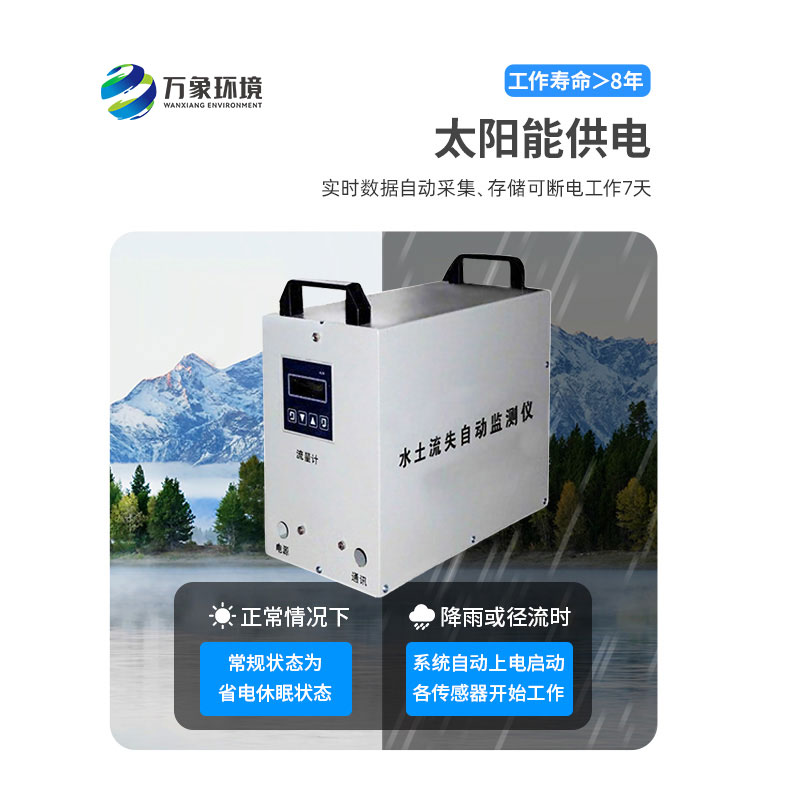 徑流場水土流失自動監(jiān)測系統(tǒng)：智能預警，防患于未然